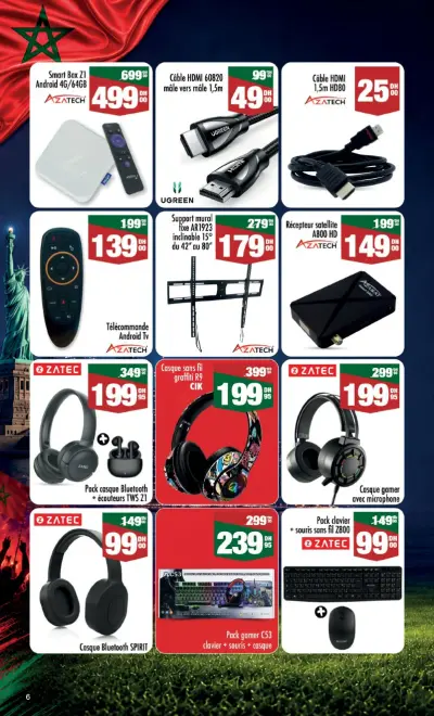 Casque gamer avec microphone